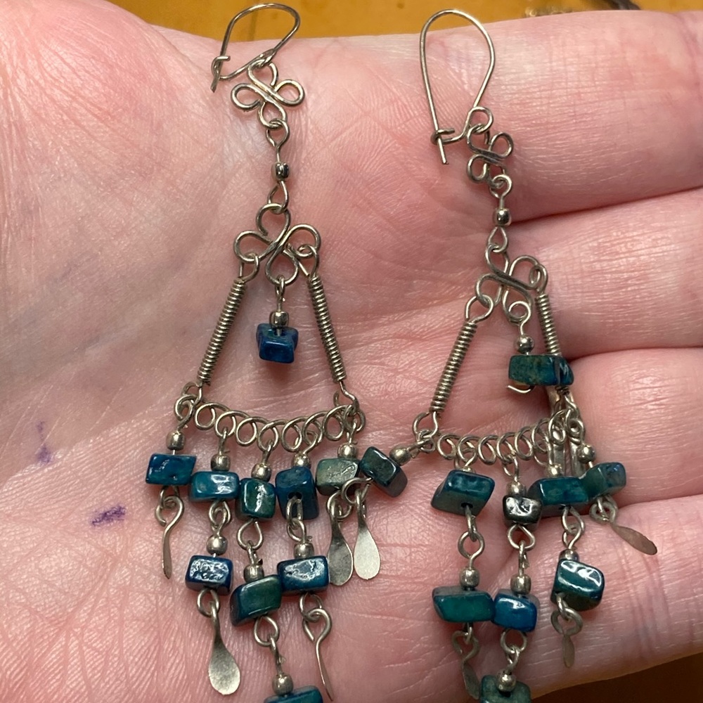 Vintage Boho Chandelier Hook Earrings